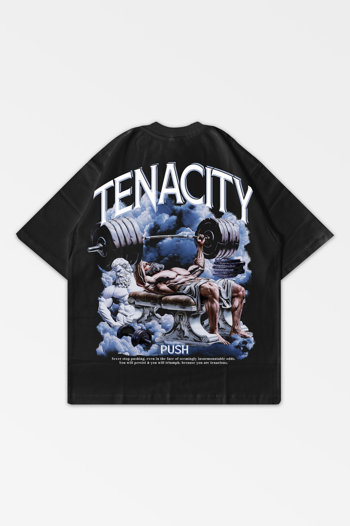 PUSH OVERSIZED T-SHIRT - Tenacity